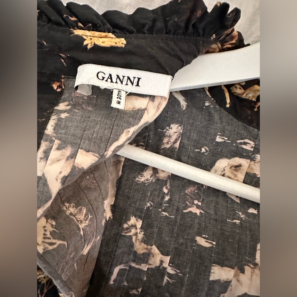 Ganni horse dress size 40 - Picture 4 of 5